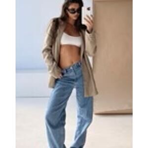 Abrand Jeans,  A slouch Jean, 100% Cotton, Oversized Look, Baggy, Womens Sz 26